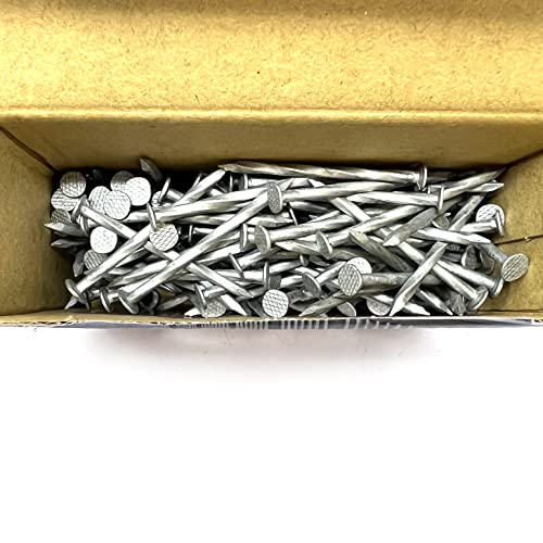 Huttig-Grip Fence Deck Nails 2 Inches 6D For Wood Fencing Hgn6Ogstdk1 Spiral Shank Outdoor Galvanized Finish, 1 Lb Pack Of 138 Nails #TOP5
