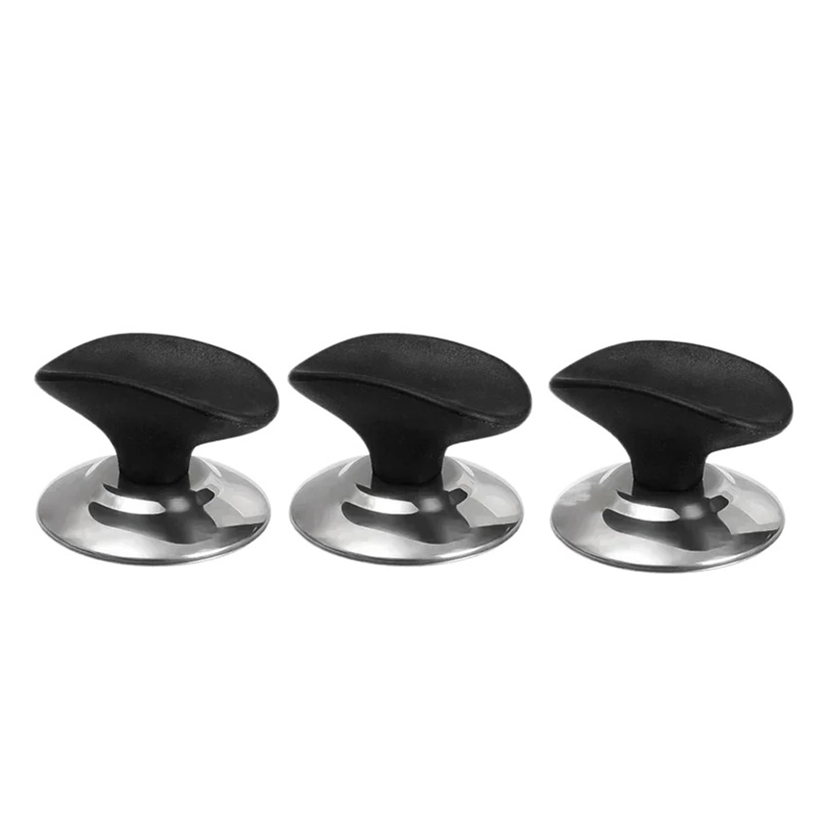 Wzptlkibad 3Pcs Stainless Steel Pot Lid Knob, Universal Cookware Cover Handle