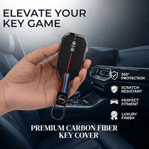 Image of Coll of Fest Metal Silicon Key Cover Compatible with Maruti Suzuki & Baleno, Swift, Dzire, Brezza, Fronx, Grand Vitara, XL6, Ertiga Celerio, Ignis, Glanza, Hyryder Rumion, Toyota 2 Button