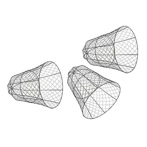 Black Iron Thickened Garden Chicken Wire Cloche 10 Pack Cover