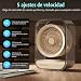 Imagen de Anluomafuy Ventilador Portátil Recargable 2400mAh