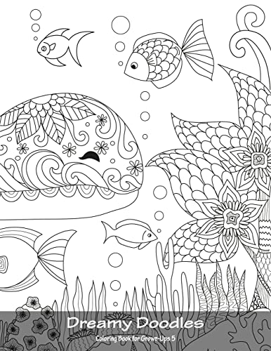Dreamy Doodles Coloring Book for Grown-Ups 5