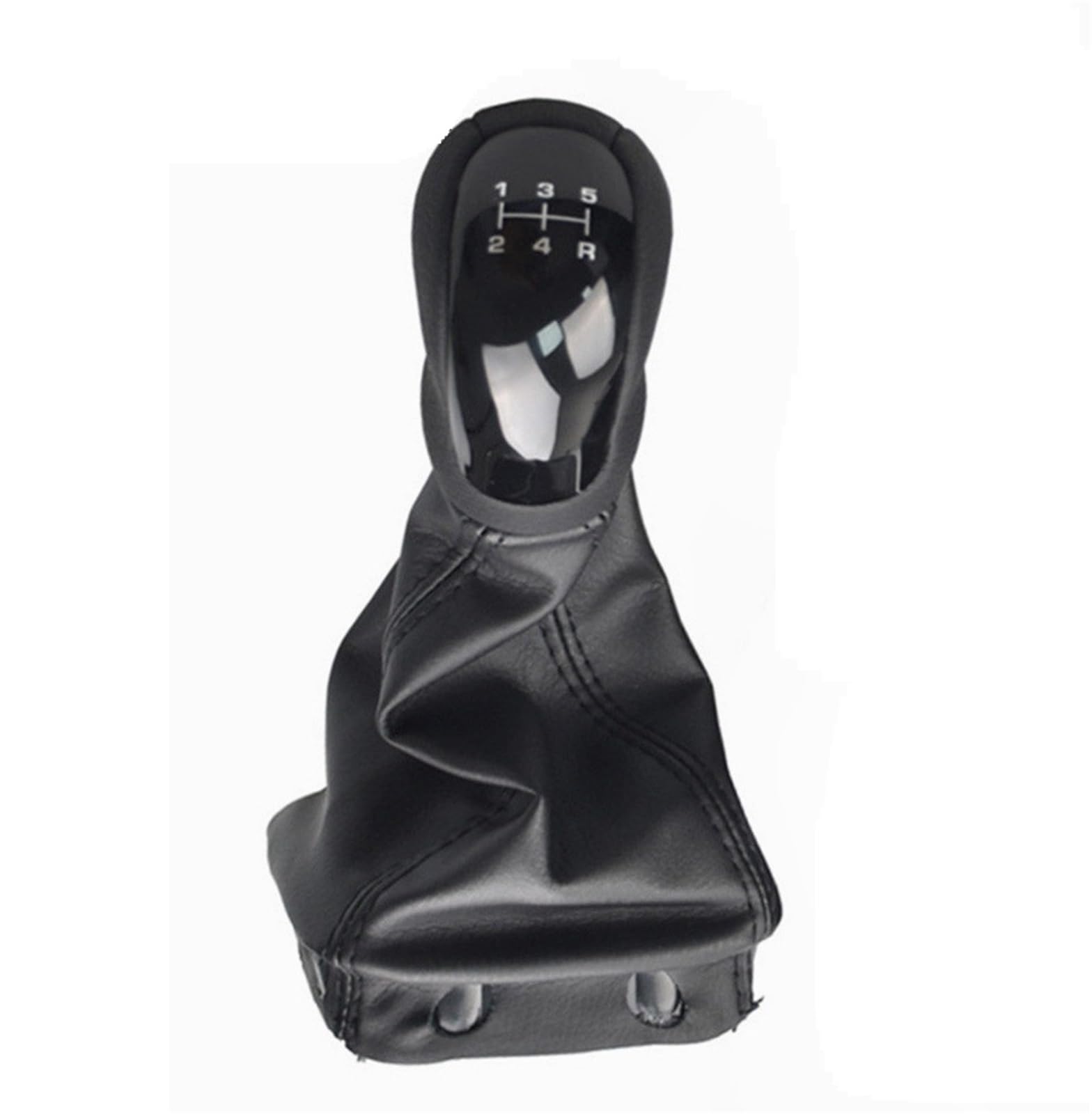 Gxqklsu 5 Speed Gear Shift Knob Compatible With Benz W168 A Class 1997-2004 5 Gear 6 Speed Car Shift Gear Knobs With Gaitor Gear Lever Tuning(5 Speed)