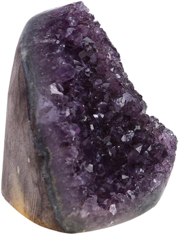Natural Amethyst Cluster Crystal Specimen for Home Decoration Meditation and DIY Crafts Irregular Shape