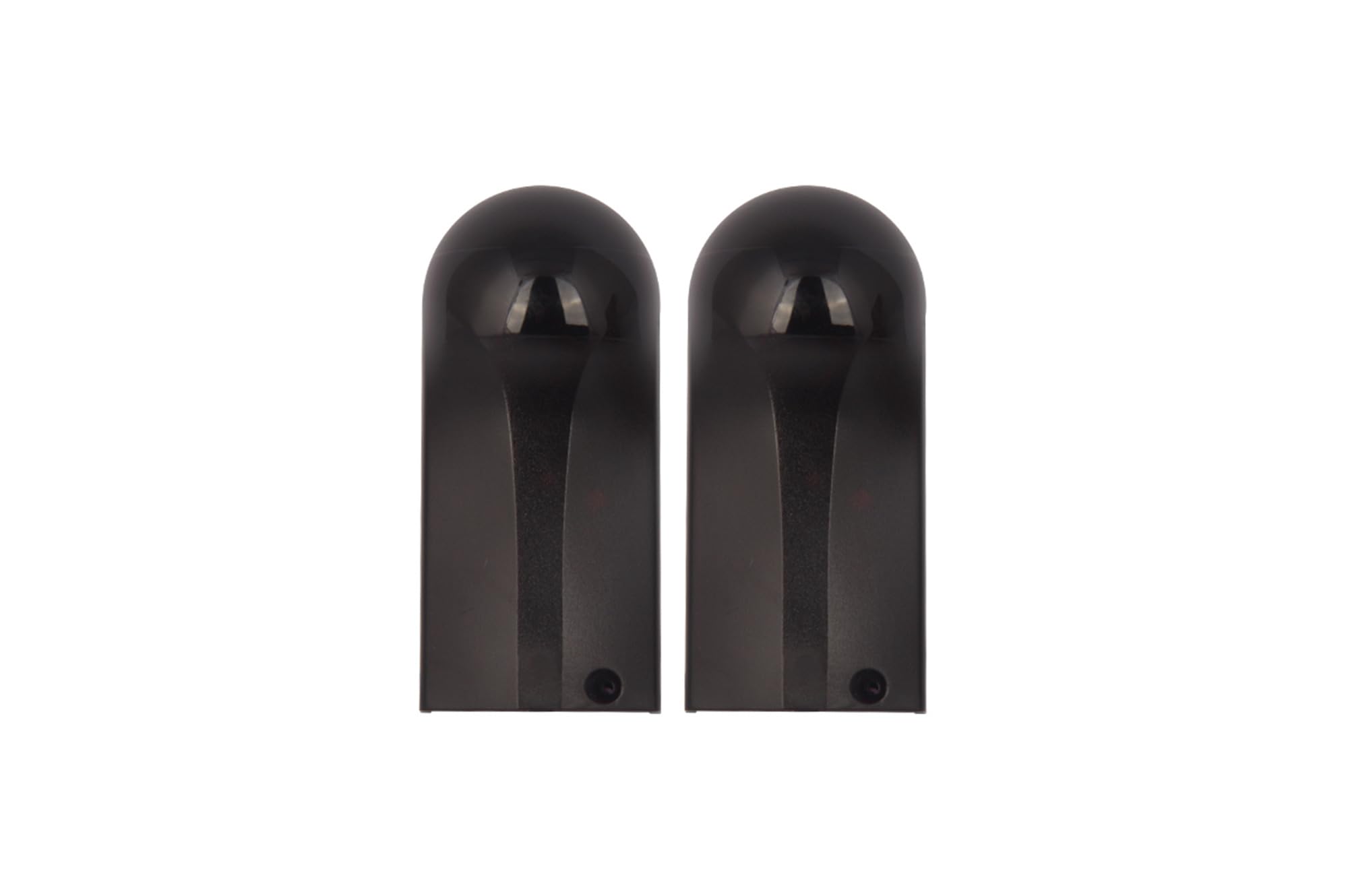 Casanoov Lot de 2 photocellules infrarouges universelles PHOTOCELL 07 pour motorisation de portail battant ou coulissant Détection jusqu'à 12 m AC/DC 12-24 V IP45 Filtre anti-reflet 50000 lux