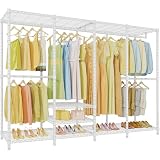 VIPEK V40 Plus - Perchero extra grande para colgar ropa, color blanco