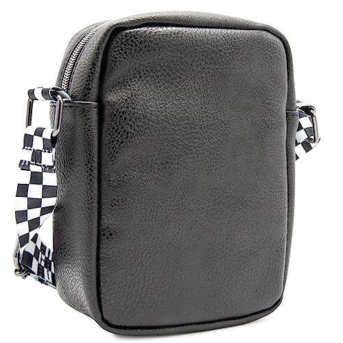 Carroll Shelby Bag, Crossbody, Text and Super Cobra, Vegan Leather3