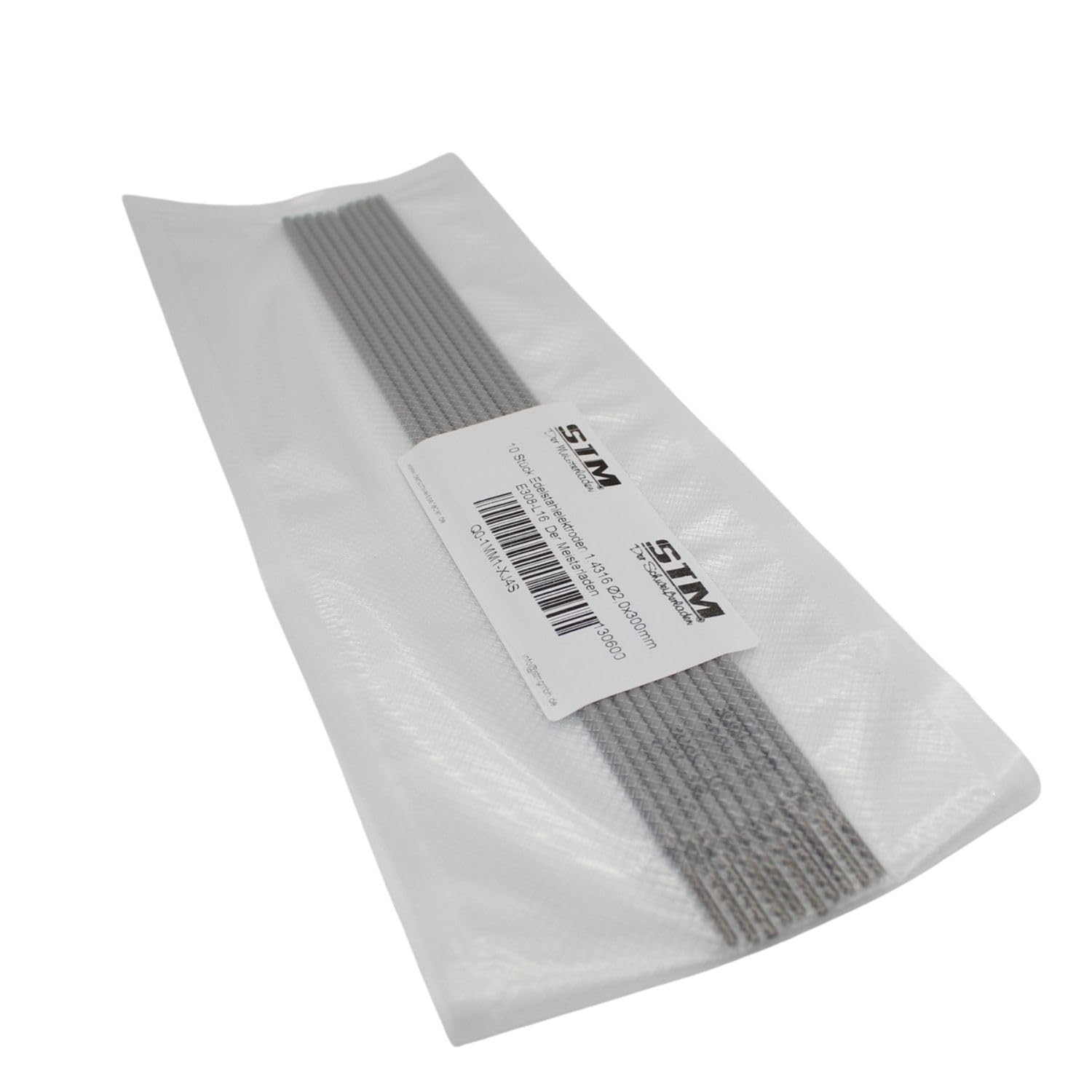 Electrodos de soldadura de acero inoxidable V2A 1,4316 (308L) Ø 2,0 mm 10 piezas