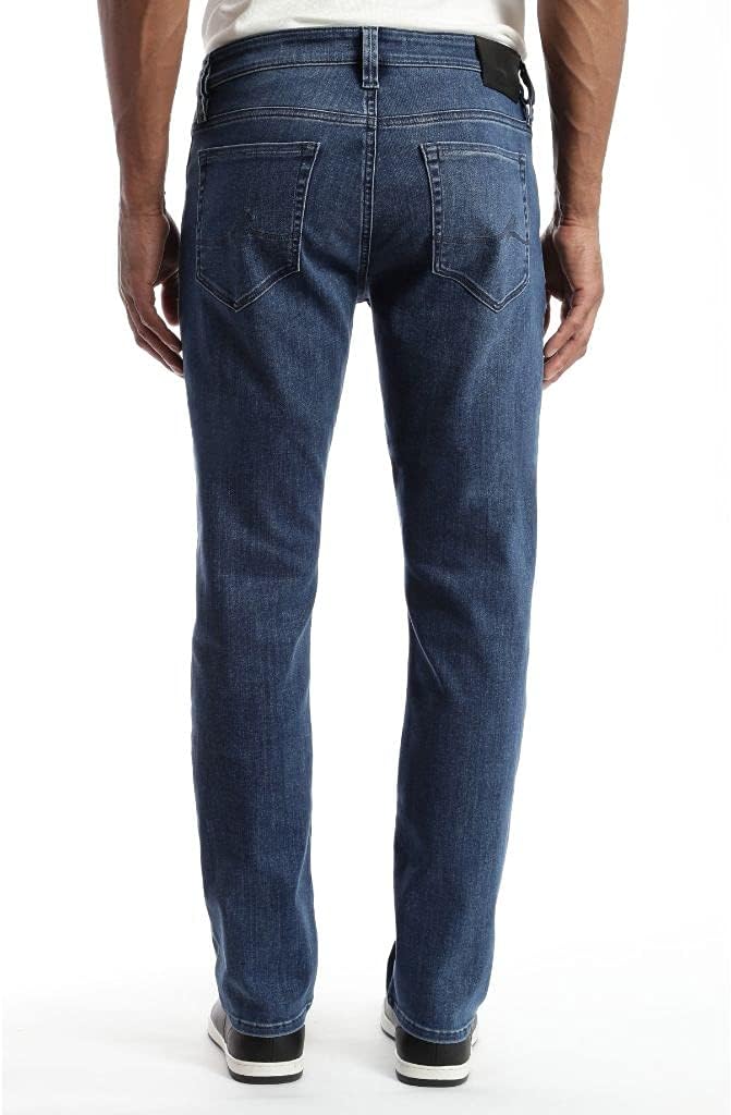 34 Heritage Men's Charisma Relaxed Straight Denim Jean Pants, Mid Urban, 36W x 34L - Image 2