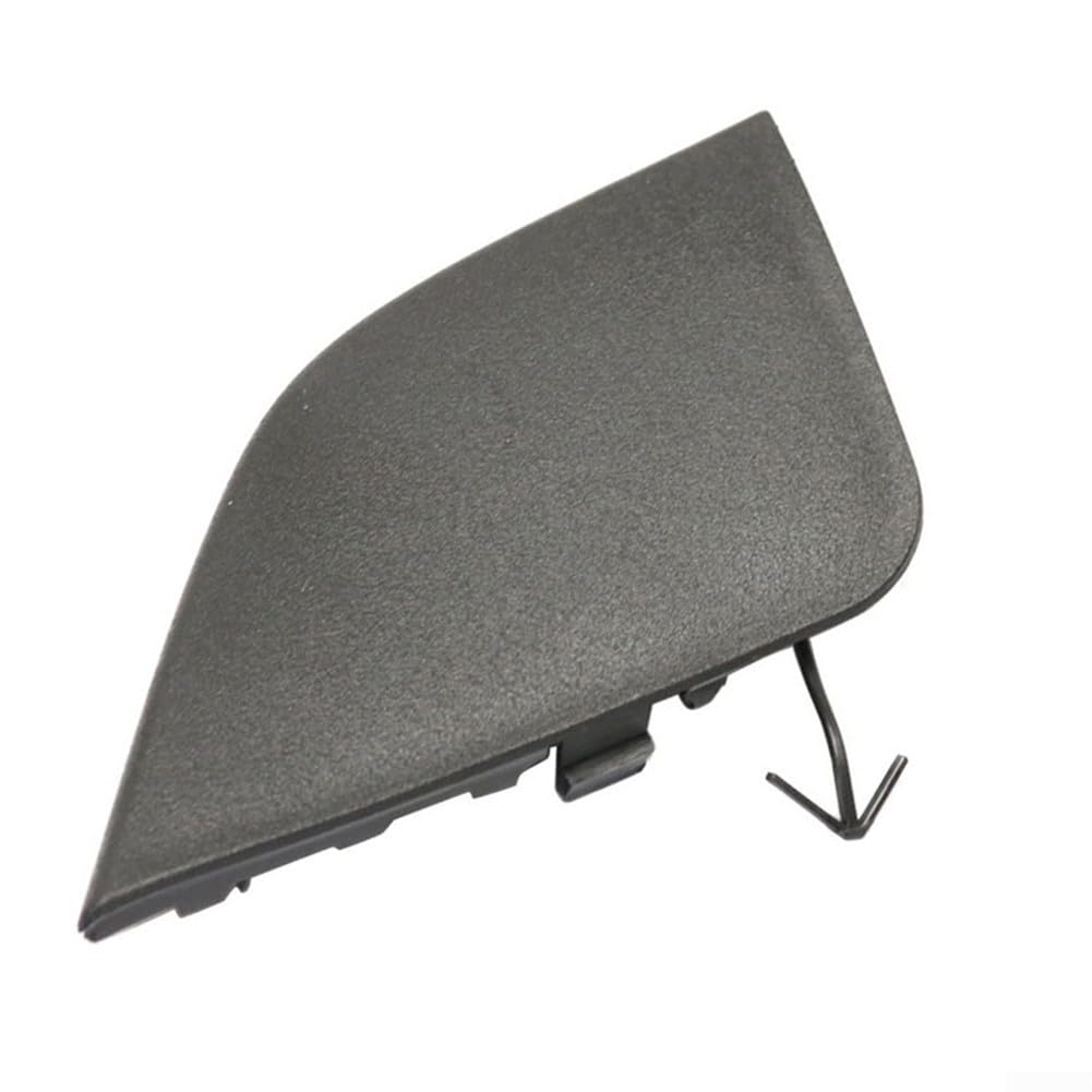 Cubierta de Gancho de Remolque para Parachoques Delantero para Toyota RAV4 2016-2018 - Plástico ABS Negro sin Pintar, reemplaza 53286-0R080 y 53285-0R080, Ajuste Directo
