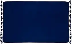 Canga Praia Lisa Simples Com Franja Viscose Moda Verão 2025