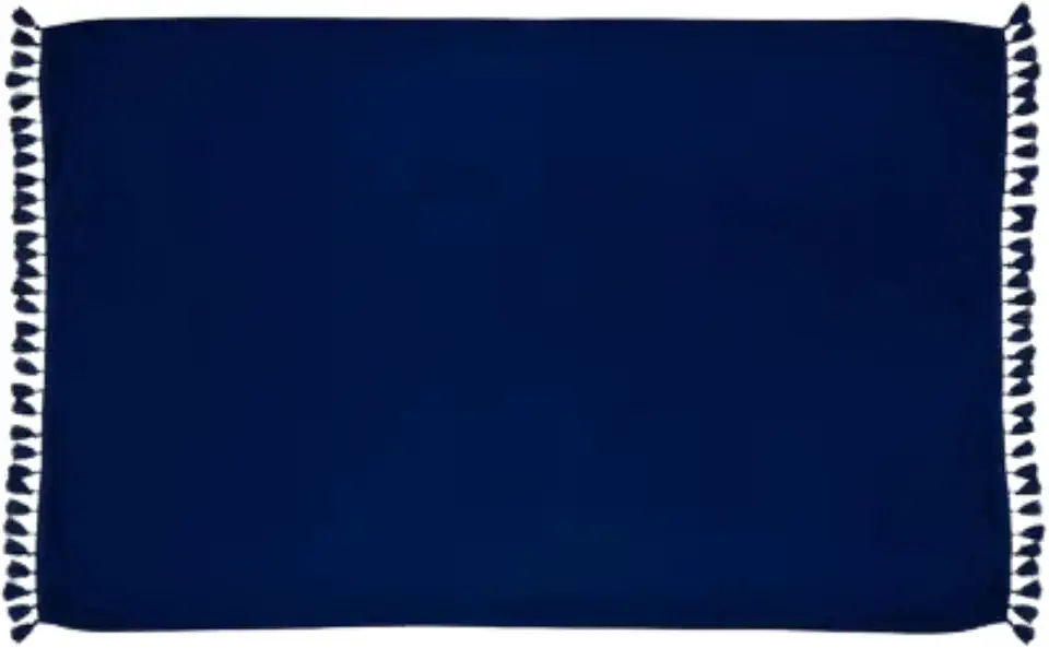 Canga Praia Lisa Simples Com Franja Viscose Moda Verão 2025