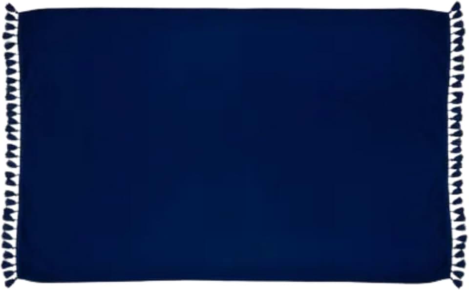 Canga Praia Lisa Simples Com Franja Viscose Moda Verão 2025