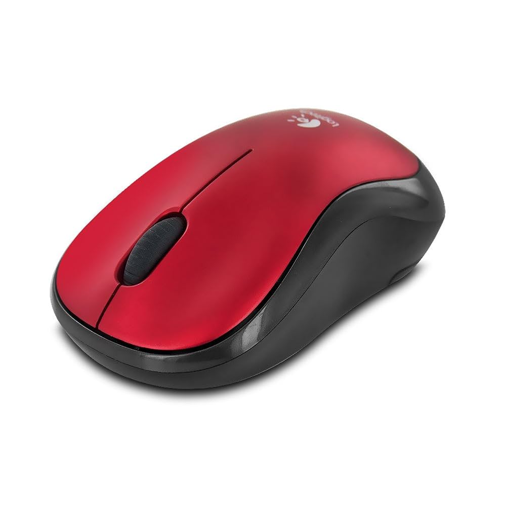 Logitech Wireless Mouse Red/Black M185 : Amazon.ca: Electronics