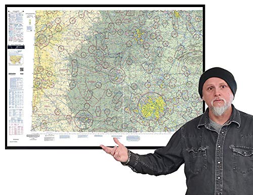 FAA Chart: VFR Sectional Dallas SDAL (Current Edition). Art Print Quality, Suitable for Framing....