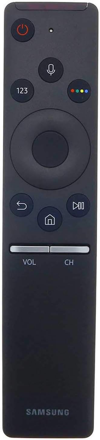 Genuine Samsung Universal Voice Remote Compatible for BN59-01241A BN59-01242A BN59-01266A BN59-01274A Smart UHD QLED LED TVs for MU 6 Series MU 7 Series Models