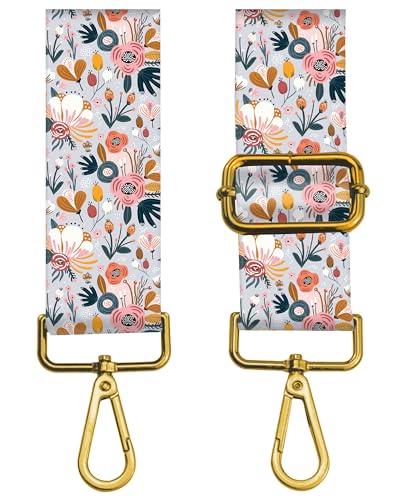 Image of Purse Strap Replacement Crossbody 2 inch Wide Shoulder Strap, Cute Handbag Strap Bag Strap Replacement Belts Adjustable