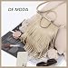 Imagen de EVEOUT Bolso Bandolera con borlas para Mujer Bolso con borlas Moda Bolso con Flecos Bolso de Mano de Estilo Sencillo Bolsos de Hombro niñas