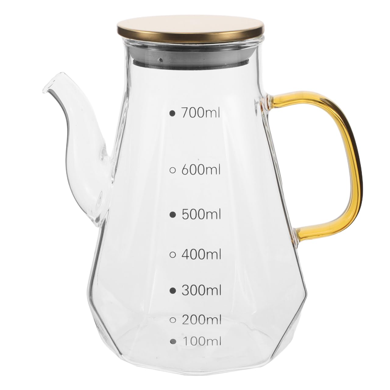 Bouteille de sauce soja vinaigre et huile en verre Healeved 700 ml pour une table de fête raffinée