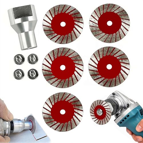 1.57" Diamond Saw Blades Set - Precision Stone Cutting Made Easy, Multi-Functional Professional Mini Diamond Cutting Blade Set, 40mm Diamonds Saw Blades for Granite, Marble, Sandstone, for Grinder