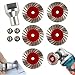 1.57" Diamond Saw Blades Set - Precision Stone Cutting Made Easy,Multi-Functional Professional Mini Diamond Cutting Blade Set,40mm Diamonds Saw Blades for Granite, Marble, Sandstone, for Grinder