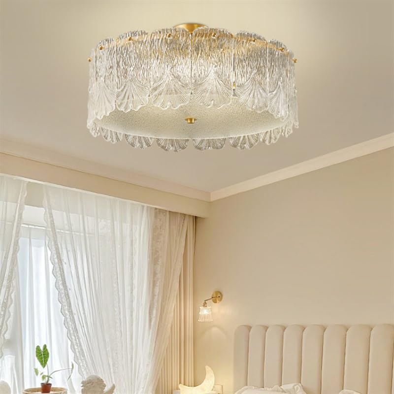 Plafonniers trois couleurs dimmable culot E27 cristal et cuivre - 2
