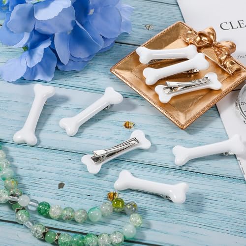 20 Piezas Pinzas para Cabello TIESOME Resina miniatura 5