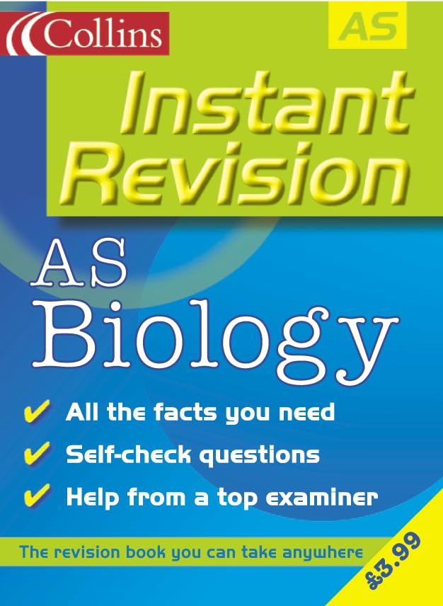 Buy Instant Revision – AS Biology (Instant Revision S.) — BookShops.in