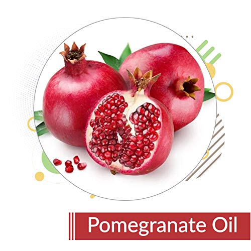 Image of B-URBAN Pomegranate (Punica Granatum) Oil 100% Pure & Natural Undiluted Carrier Oil Organic Standard for Calming Sensitive & Revitalizing Dull Skin - Use on Body and Hair 50ML