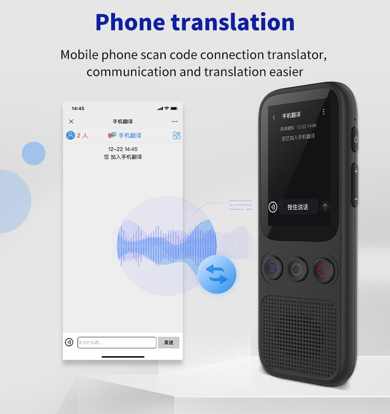 Amazon.co.jp: AI言語翻訳デバイス、138の言語での実用的な双方向