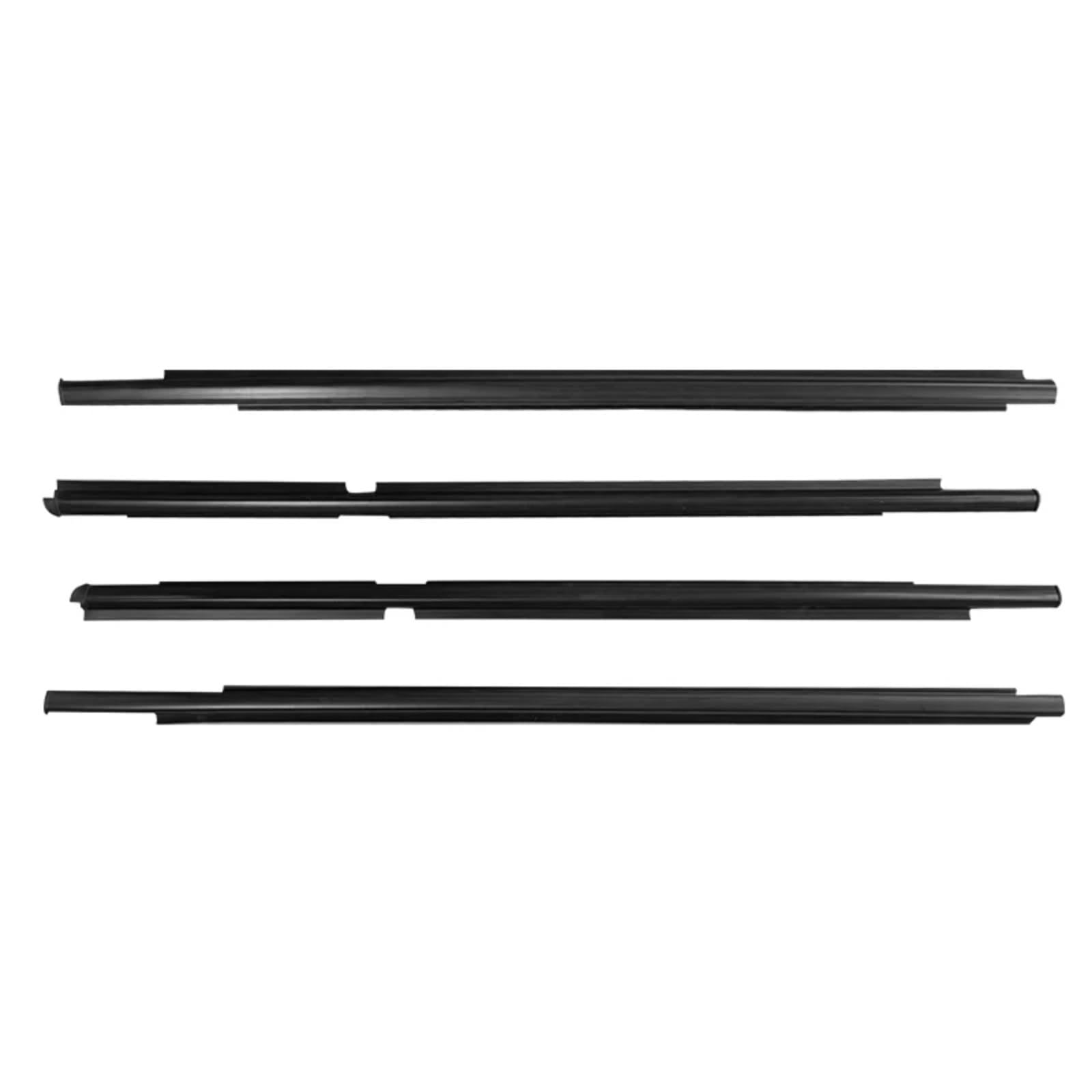 Glilar One Color Automotive Window Seals Compatible With Toyota For Yaris Hatchback 2006-2012 2013 Car Window Weatherstrip Window Glass Outside Sealing Strips 68230-0D080