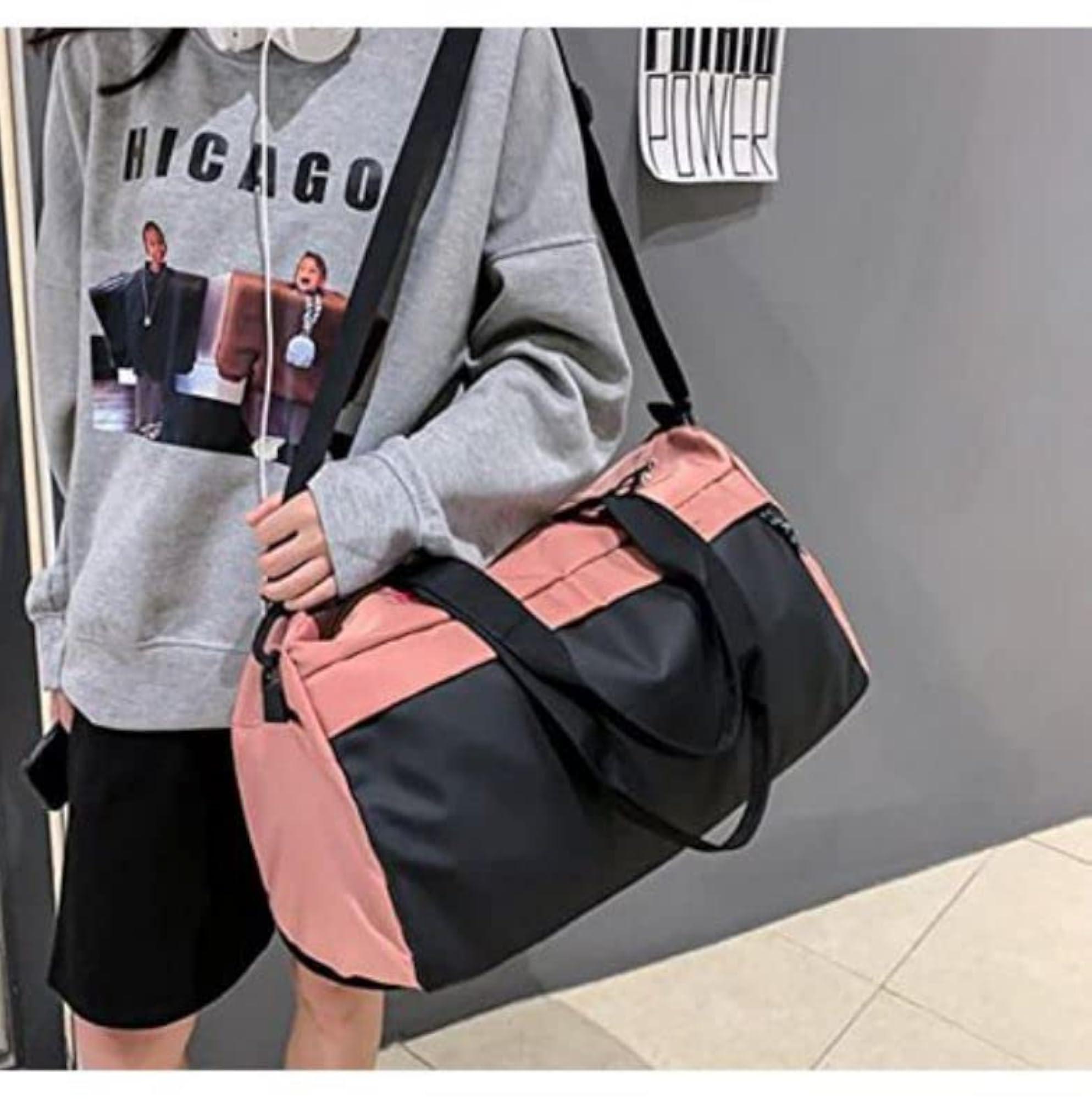 Dry Wet Separated Weekend Duffle Bag