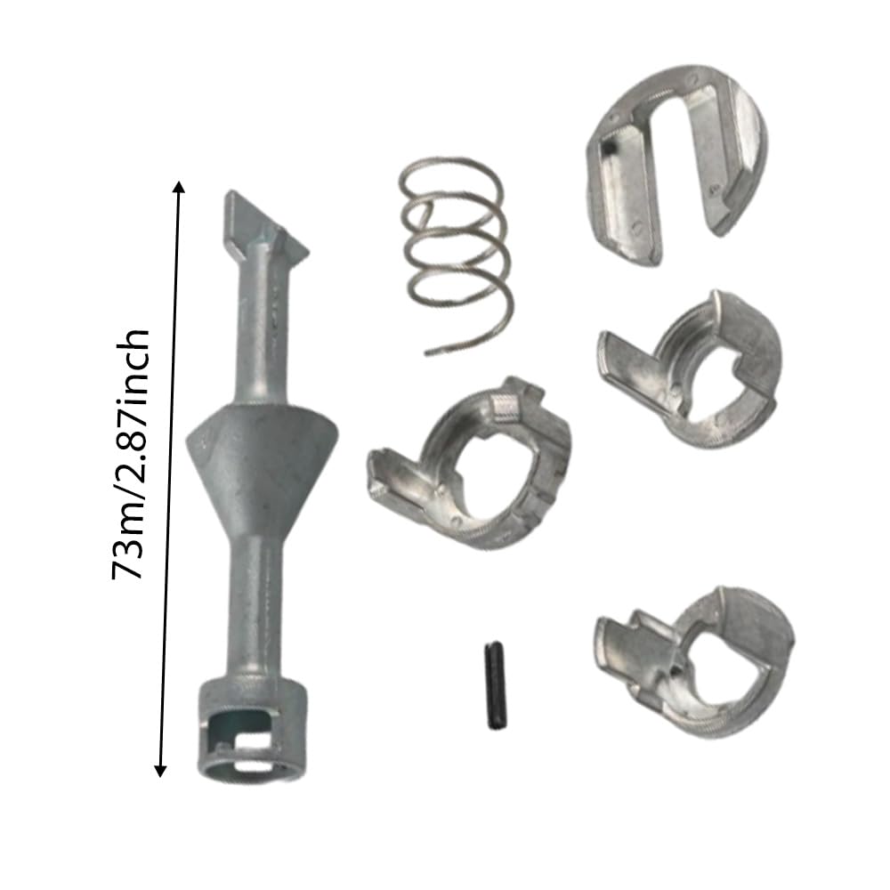 Kit Reparación Bombín Cerradura Puerta compatible con BMW E81 E82 | Cilindro Cerradura Puerta Delantera, compatible con BMW Serie 1 E81 E82 E87 E88 2007-2011, Zinc Alloy