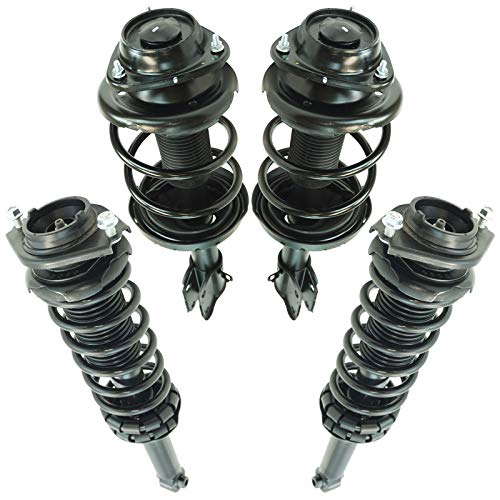 Image of TRQ Front and Rear Strut & Coil Spring Assembly Set Driver & Passenger Sides Compatible with 10-12 Subaru Outback