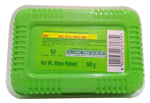 Image of Vim Dishwash Bar, 500g Box