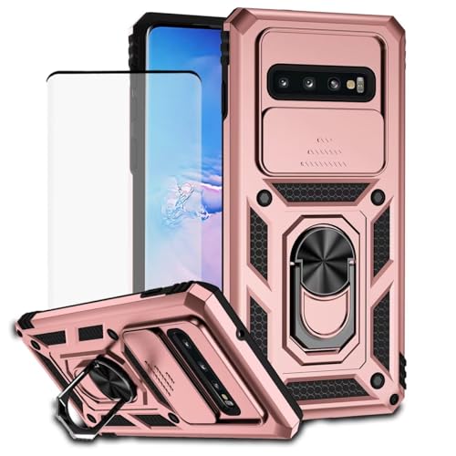 Coque Galaxy S10 d'une finition premium avec cache caméra et verre 9H