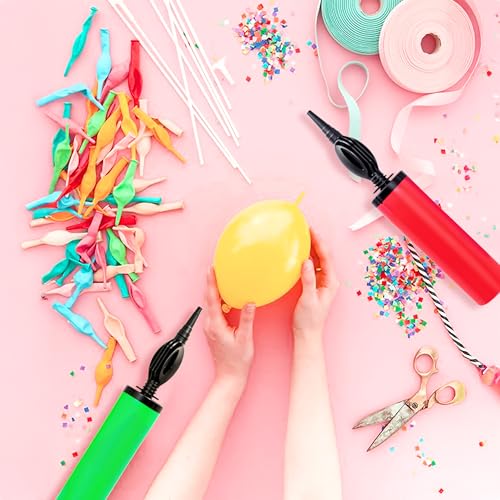 Image of Party Propz Manual Balloon Blower Machine - 2 Pcs Air Balloon Pump | Balloon Pump Machine Hand | Balloon Inflator Pump for Latex, Foil