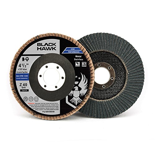 BHA Zirconia Grinding and Sanding Flap Discs T29, 4-1/2