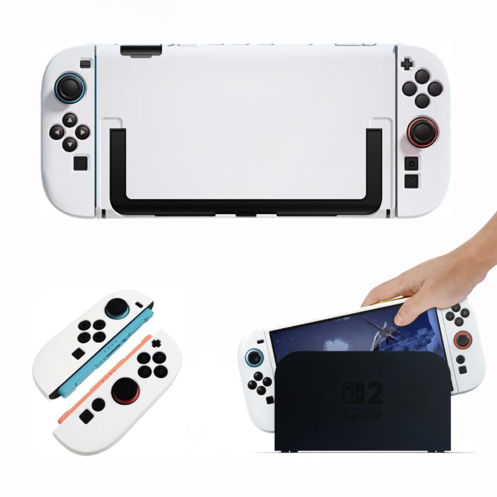 Amazon.co.jp: Nintendo Switch 2 保護ケース 分体式設計 PC素材