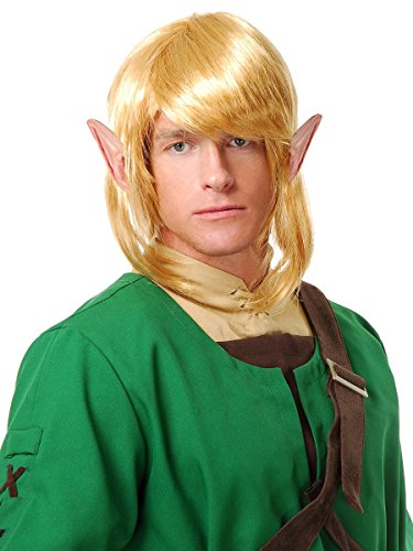 Charades Men's Elf Warrior Wig Costume Accessory