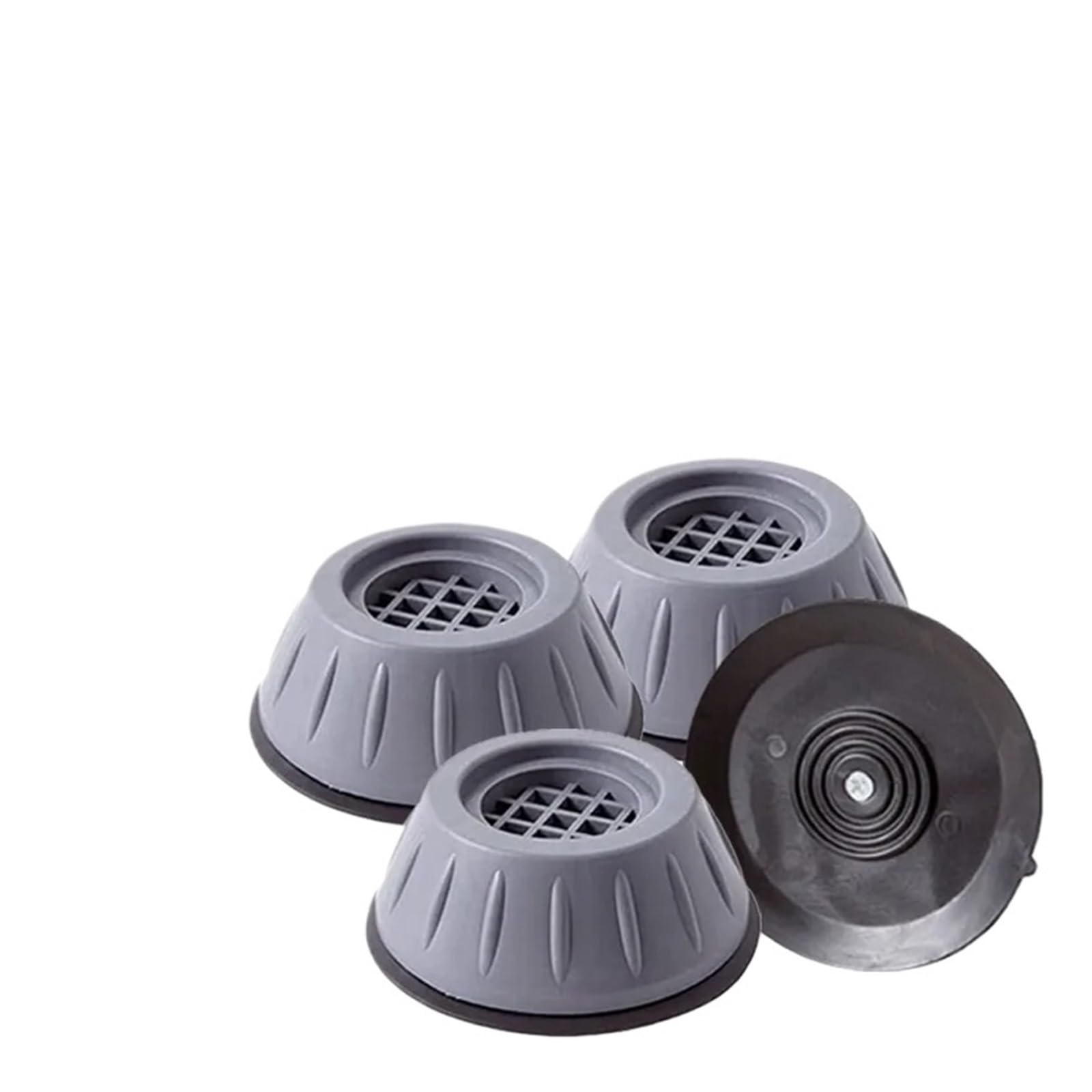 Cojines Antivibración, Compatibles Con Aparatos Universales | Amortiguadores De Alfombrilla De Base De Soporte De Goma Antideslizante For Lavadora Y Refrigerador(8pcs)