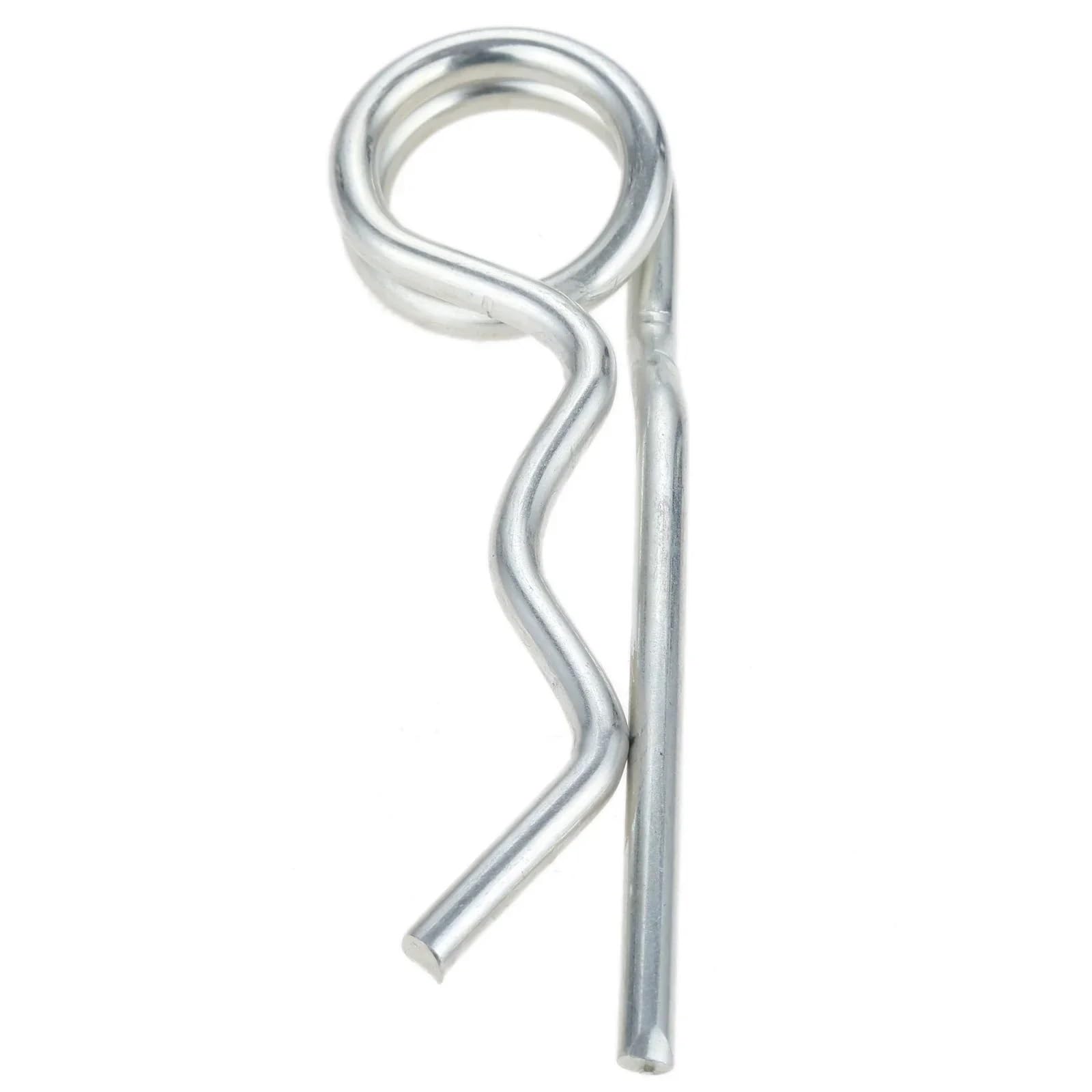Splint aus Edelstahl 304, Splinte, Stahl-Doppelring-R-Clip-Halterung for Anhängerkupplung, mehrere Größen(2x50mm 200pcs)