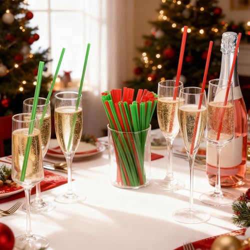 Pitillos plásticos decorativos para fiesta, 150 unidades miniatura 4