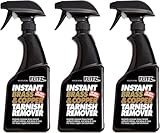 Flitz Instant Brass and Copper Tarnish Remover - 16oz Bottle of USA-Made Organic Rust Remover Spray (No-Rub) - Removes Stains & Oxidation from Glass & Aluminum - Brass Cleaners That Work (3 Pack)