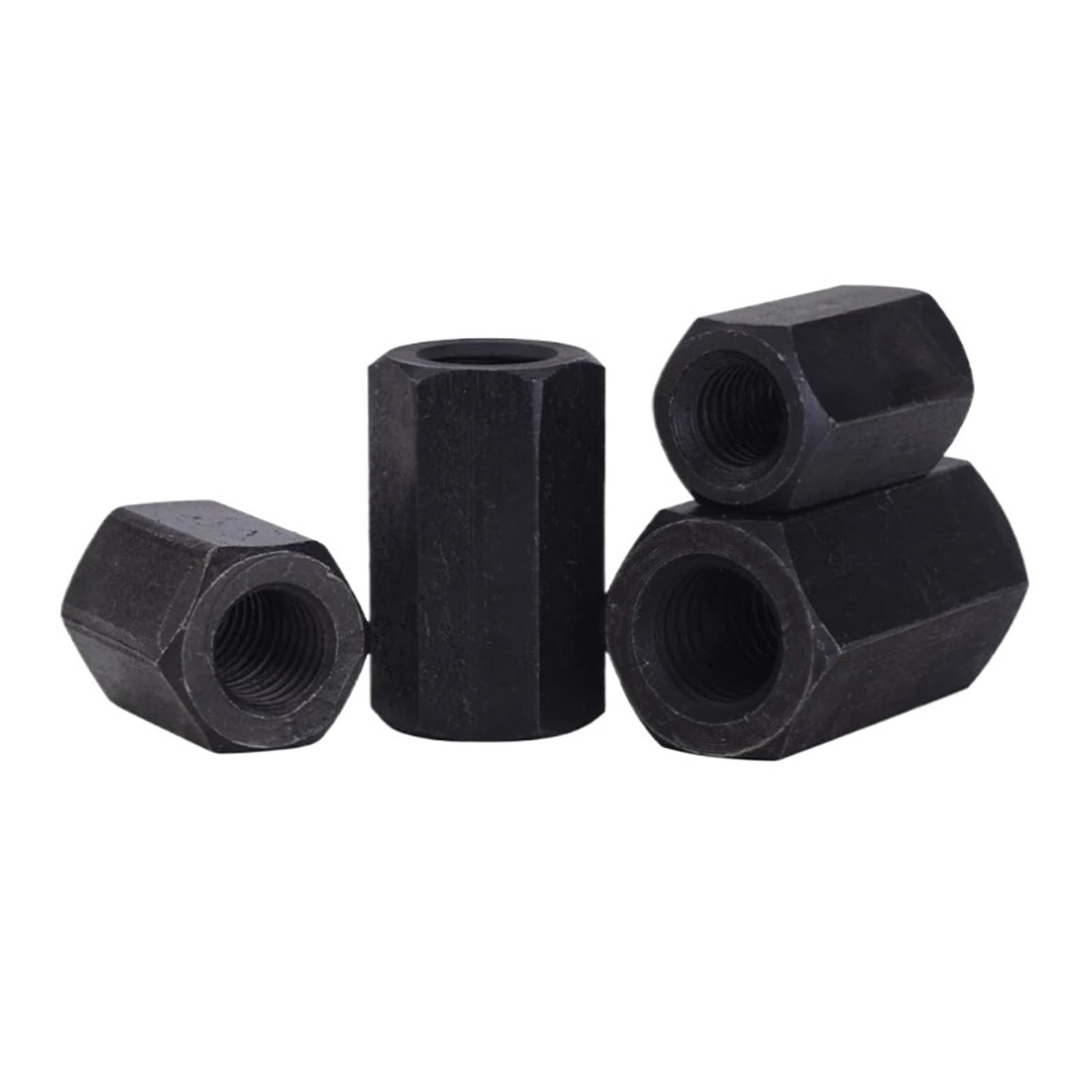 Tuerca de acoplamiento tubular la manga común del conector varilla alargada larga hexagonal(M48x75x50(2pcs))
