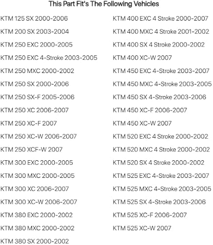 Miniatura 2 de Trail Tech Muelle de repuesto para KTM 380 EXC 2000-2002