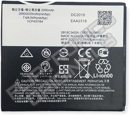 Image of JE30 Battery for Motorola E5 Play Battery with 6 Month Warranty**** (X298)