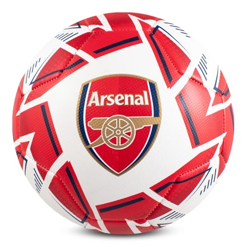 Hy-Pro Ballon de Football Arsenal - Produit Officiel - Taille 5 Nova - Ballon d'entraînement pour Jeu et entraînement - Construction résistante pour Ballons...