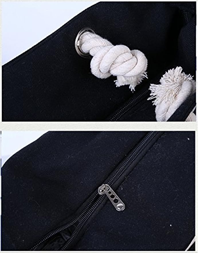 Nevenka Canvas Tote Beach Bag With Zipper Top Handle Handbag Shoulder Bags Shopping Bag2