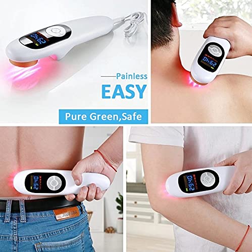 Versa Cure LITE Lasertherapiegerät - Modell 2022 zur Schmerzlinderung: Knie-, Schulter-, Rücken-, Gelenk- und Muskelschmerztherapie